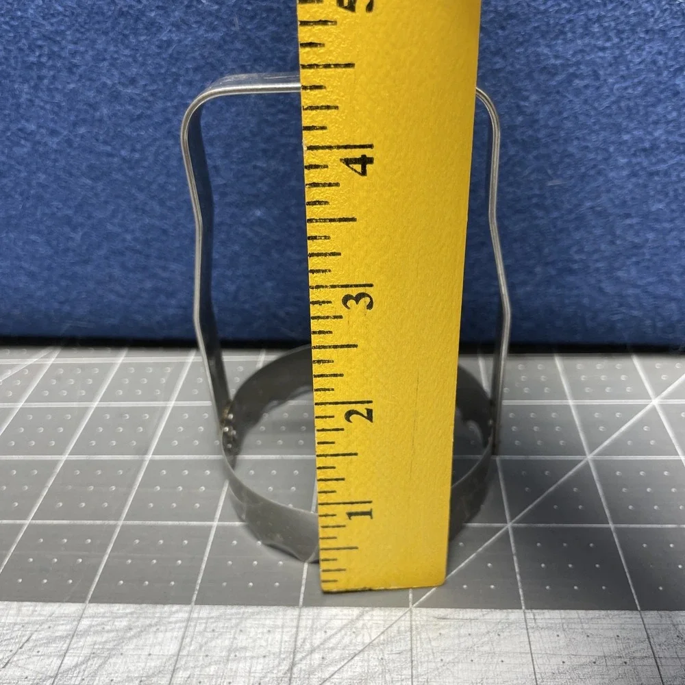 Biscuit Cutter Serrated‎ Edge Chopper Lot Of 2 Kwik-Kut MFG Co Mohawk NY